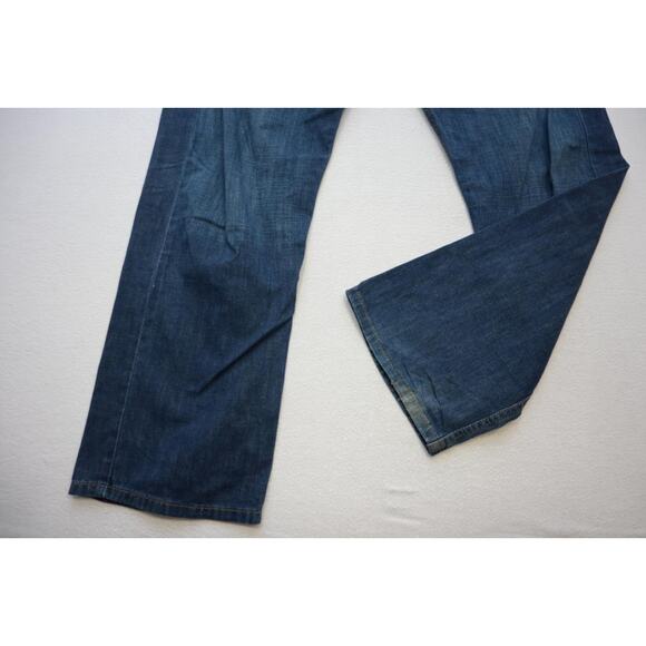 Levi's 569 Loose Straight Fit Rugged Denim Blue Jeans Mens Size 38 x 32 - Picture 3 of 7